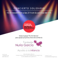 Charity Concert Nuria García Foundation